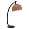 Modern Home 27.25" Brown and Black Modern Style Swivel Table Lamp